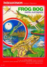 Frog Bog Intellivision  box art